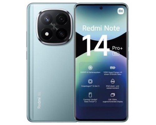 XIAOMI Redmi Note 14 PRO+ 5G 6,67" 256GB 8GB Blue